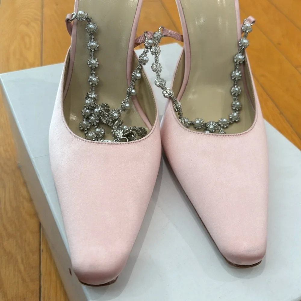 LPA Pearl Ankle Strap in Light Pink, Size: 8 - Picture 12 of 13